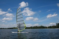 Windsurfen am Waginger See